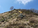 A sx per il Monte Croce e Giandolino a dx per la Cappella di Campo e l'Alpe Campo